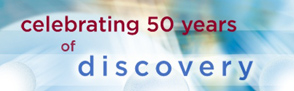 SLAC 50th anniversary banner
